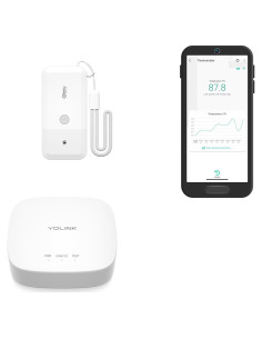 Termómetro Inalámbrico Inteligente YoLink con Hub - Monitoreo de Temperatura