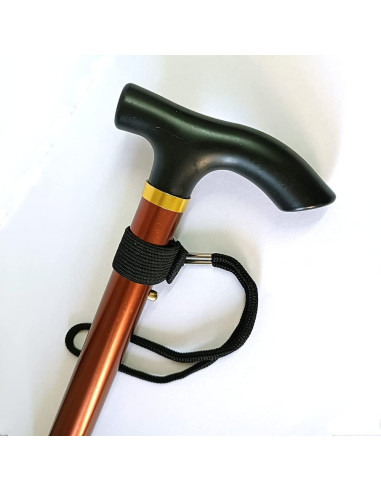 Bastón Plegable MUFANDUO Ajustable 83.82-93.98 cm Aluminio