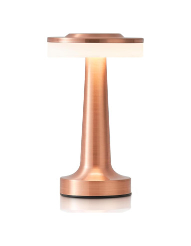 Lámpara de Mesa LED Portátil LSTVZSNRX Oro Rosa 3 Brillos
