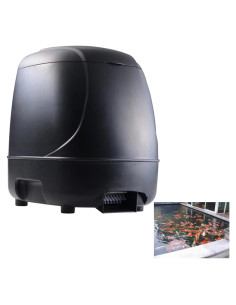 Alimentador Automático de Peces xixibuy 10L Programable Exterior