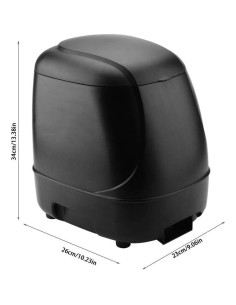 Alimentador Automático de Peces xixibuy 10L Programable Exterior 2