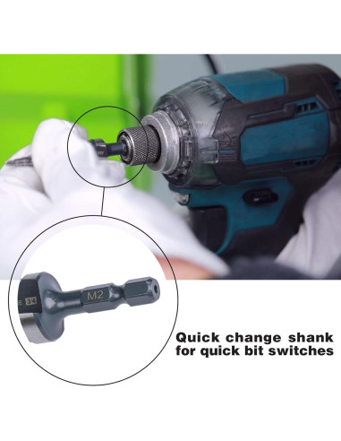 Broca Escalonada Doble Flute Jerax HSS 1/8" - 1/2" para Metal y Madera