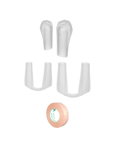 Retenedor Nasal Premium Nanovita - 2 Tamaños (5 y 6) - Silicona Médica