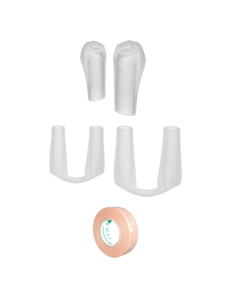 Retenedor Nasal Premium Nanovita - 2 Tamaños (5 y 6) - Silicona Médica Retenedor Nasal Premium Nanovita - 2 Tamaños (5 y 6) - Silicona Médica