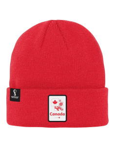 Gorro de punto acanalado Outerstuff Copa Mundial FIFA Rojo