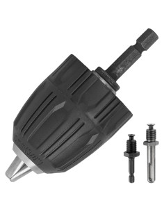 Chuck de Taladro Sin Llave Eumtenr 0.8-10mm con Adaptador