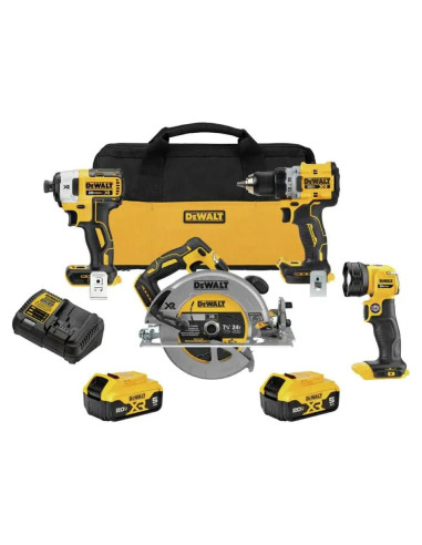Kit de Herramientas Dewalt DCK447P2 20V Sin Escobillas 4 Piezas