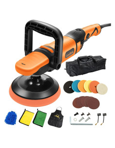 Pulidor de coche ShineJack 1200W 3000 RPM eléctrico