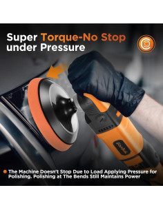 Pulidor de coche ShineJack 1200W 3000 RPM eléctrico 2