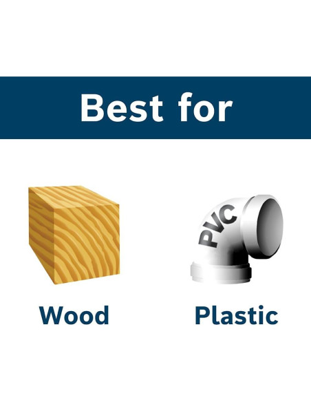 Juego de 5 Brocas Avellanadas Hexagonales Bosch SP515