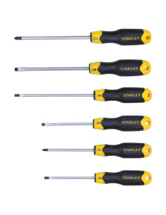 Juego de Destornilladores Stanley 6 Piezas Ergonómico