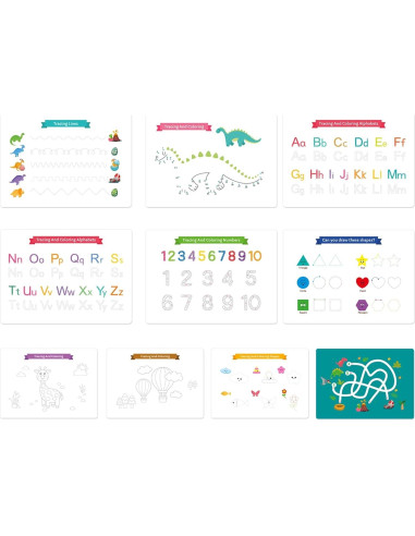 Libro Ocupado Dinosaurios Tiiano - Juguete Educativo 3-5 Años