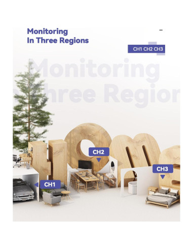 Estación Meteorológica WiFi BALDR con 3 Sensores y Pantalla 7.5"