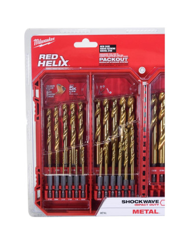 Broca de Titanio Milwaukee Shockwave 48-89-4672 - 1.27 kg