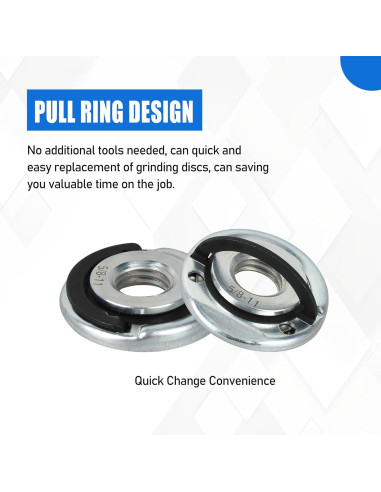 Tuercas FIXTEC para Amoladoras Milwaukee 2783-20 2785-20 2-Pack