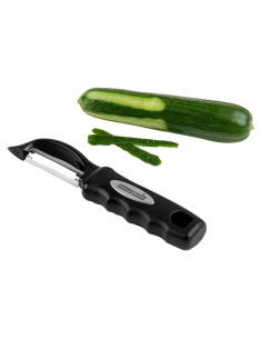 Pelador de Verduras Restaurantware 19 cm Acero Inoxidable Negro