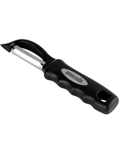 Pelador de Verduras Restaurantware 19 cm Acero Inoxidable Negro 2