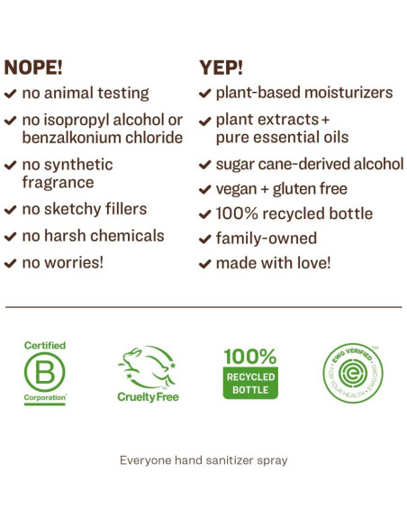 Desinfectante de Manos Spray Everyone Coco y Limón 227g