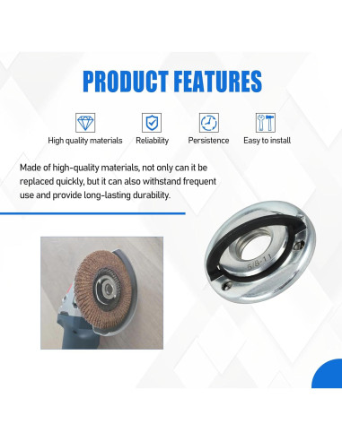 Tuercas FIXTEC para Amoladoras Milwaukee 2783-20 2785-20 2-Pack