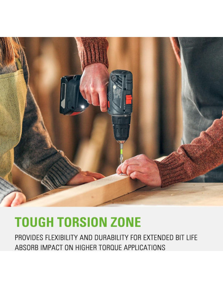 Conjunto de Destornilladores de 20 Piezas Greenworks