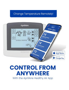 Termostato Programable Wi-Fi Aprilaire 8910W Táctil 10.3" 2
