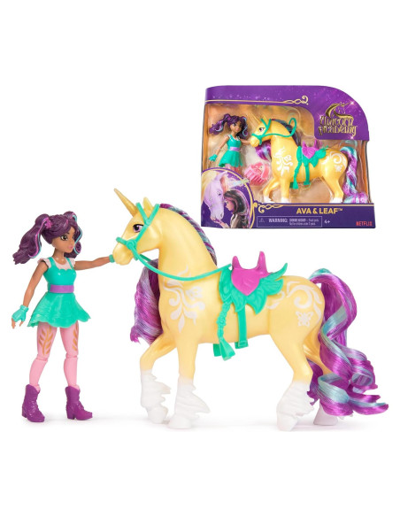 Set Academia Unicornio Ava y Leaf con Accesorios - 4 a 13 años