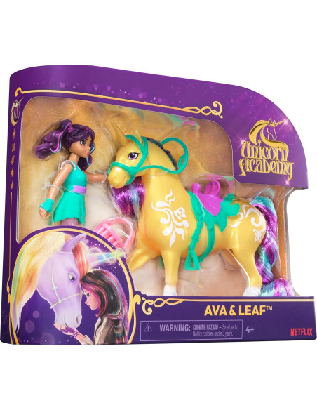 Set Academia Unicornio Ava y Leaf con Accesorios - 4 a 13 años