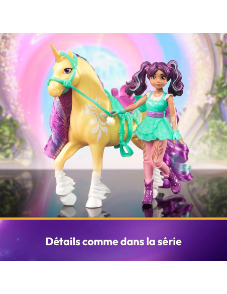 Set Academia Unicornio Ava y Leaf con Accesorios - 4 a 13 años