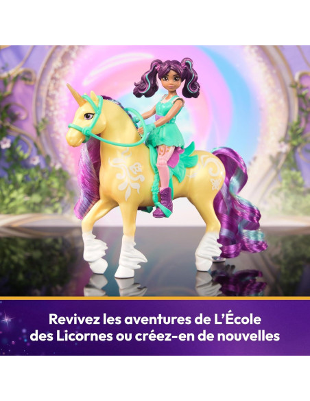 Set Academia Unicornio Ava y Leaf con Accesorios - 4 a 13 años