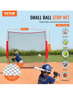 Red de Respaldo de Barricada VEVOR 2.13x2.13m Multi-Deporte 2