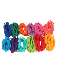 Telar de Tejer Tachiuwa 192PCS Anillos para Posavasos DIY