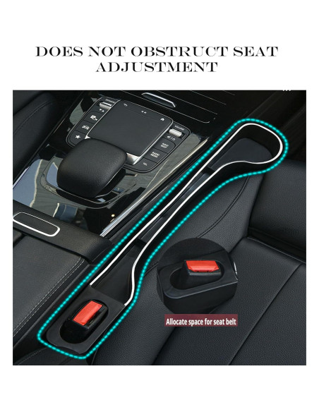 Organizador de Espacio en Asiento de Coche MirrorEver - 2 Pzs Organizador de Espacio en Asiento de Coche MirrorEver - 2 Pzs