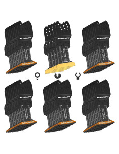 50 Hojas Oscilantes Titanio EXKRAEFT para Metal y Madera