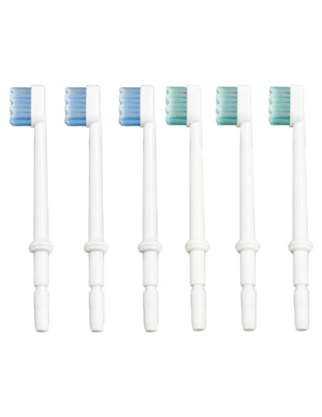 Consejos de Reemplazo Waterpik Aquarius - 6 Cabezal de Cepillo Consejos de Reemplazo Waterpik Aquarius - 6 Cabezal de Cepillo