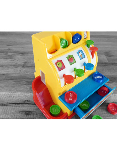 Monedas Ecológicas para Caja Registradora Fisher Price - 12 Piezas