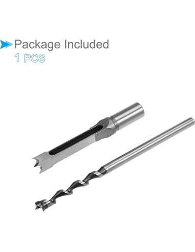 Broca cuadrada 12.7mm CoCud con estuche - Acero carbono alto