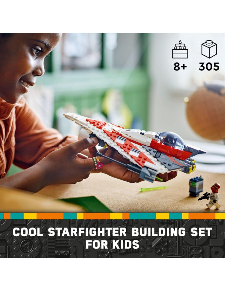 LEGO Star Wars Caza Estelar Jedi Bob 75388 - 305 Piezas LEGO Star Wars Caza Estelar Jedi Bob 75388 - 305 Piezas