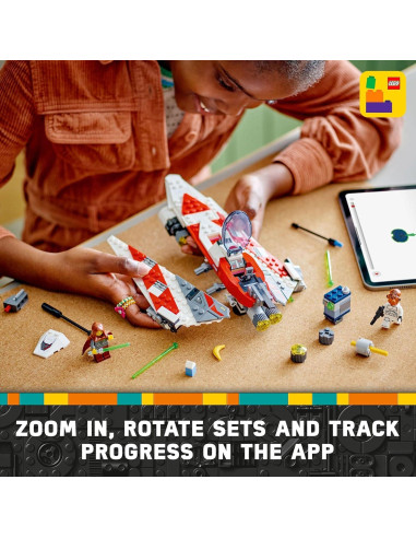 LEGO Star Wars Caza Estelar Jedi Bob 75388 - 305 Piezas