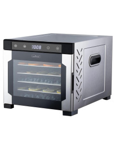 Deshidratador de Alimentos NutriChef 600W 6 Bandejas Acero
