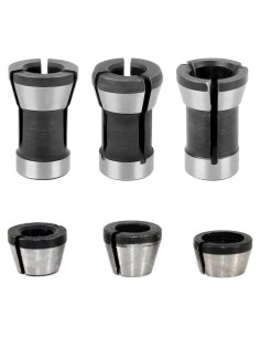 Adaptador de Colet de Router SeonFook 6 Pcs 6mm 8mm