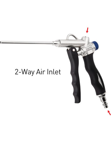 Pistola de Aire Capri Tools CP21089 150 PSI 2 Vías Aluminio