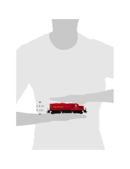 Locomotora Walthers HO EMD GP9M Ejército EE.UU. DC