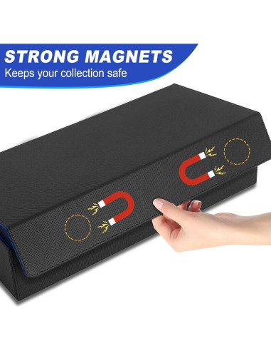 Caja de Barajas LEFOR-Z Grande para 550+ Cartas Premium