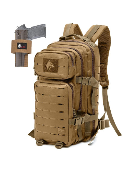 Mochila táctica WOLF TACTICAL 24L EDC compacta y ligera