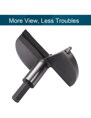 Broca Forstner Utoolmart 100mm Carburo Cementado Hexagonal