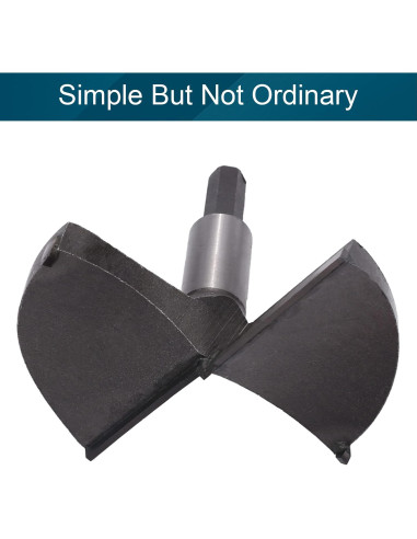 Broca Forstner Utoolmart 100mm Carburo Cementado Hexagonal