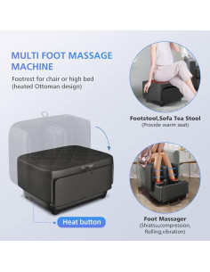 Masajeador de Pies y Pantorrillas Comfier CF-5001 con Calor 2