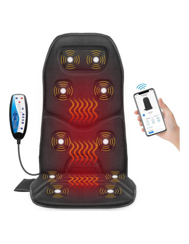 Masajeador de Espalda COMFIER CF-2206 con Calor y Vibración