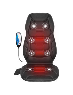 Masajeador de Espalda COMFIER CF-2402 con Calor y 8 Nodos