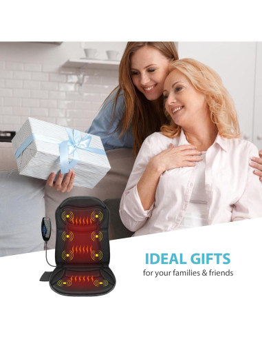 Almohadilla de Masaje CuPiLo CPL-2102 con Calor y Vibración